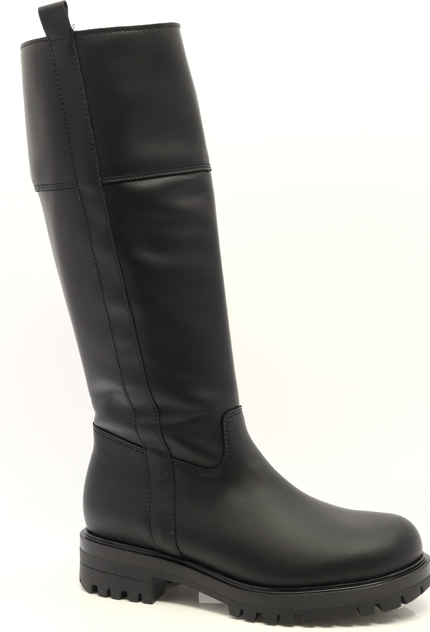 BOTTE EN CUIR IMPERMÉABLE AVEC FERMOIR-84561