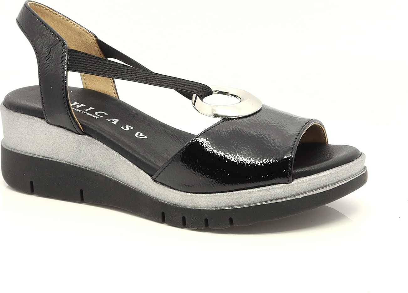 SANDALE SUR TALON WEDGE-86678