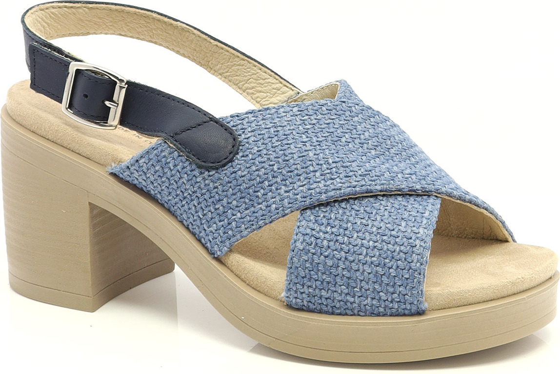SANDALE SUR TALON BLOC-86777