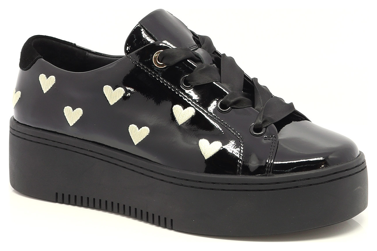 SOULIER LACÉ SUR SEMELLE ÉPAISSE-88131