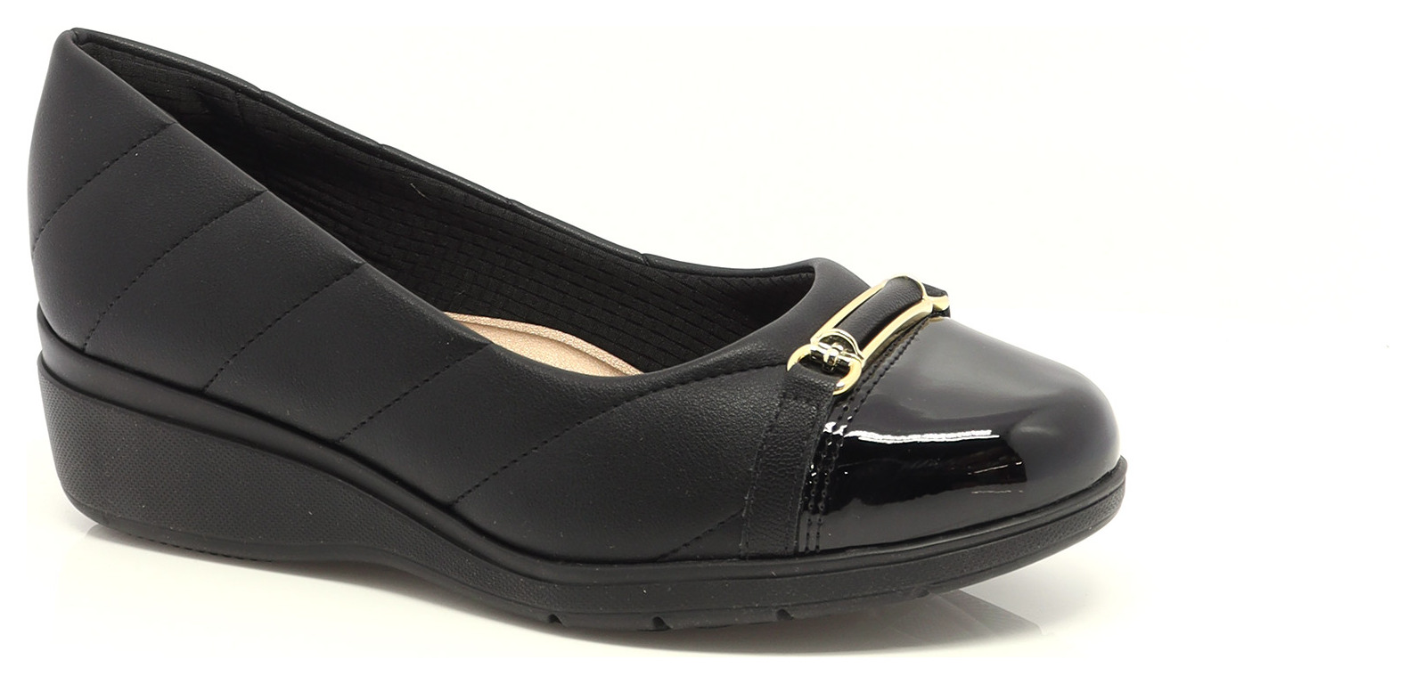 ESCARPIN À TALON COMPENSÉ-88203