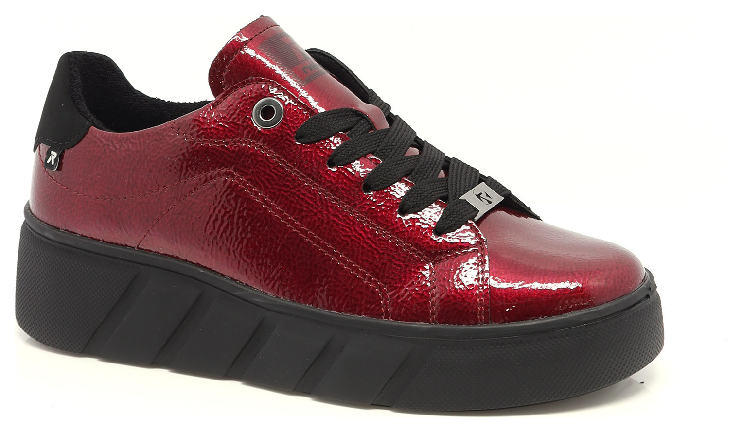 SOULIER LACÉ AVEC FERMOIR À TALON COMPEN-88666