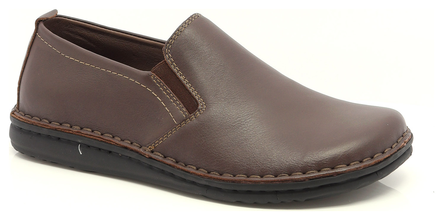PANTOUFLE FERMÉE INTÉRIEUR EN CUIR-89776