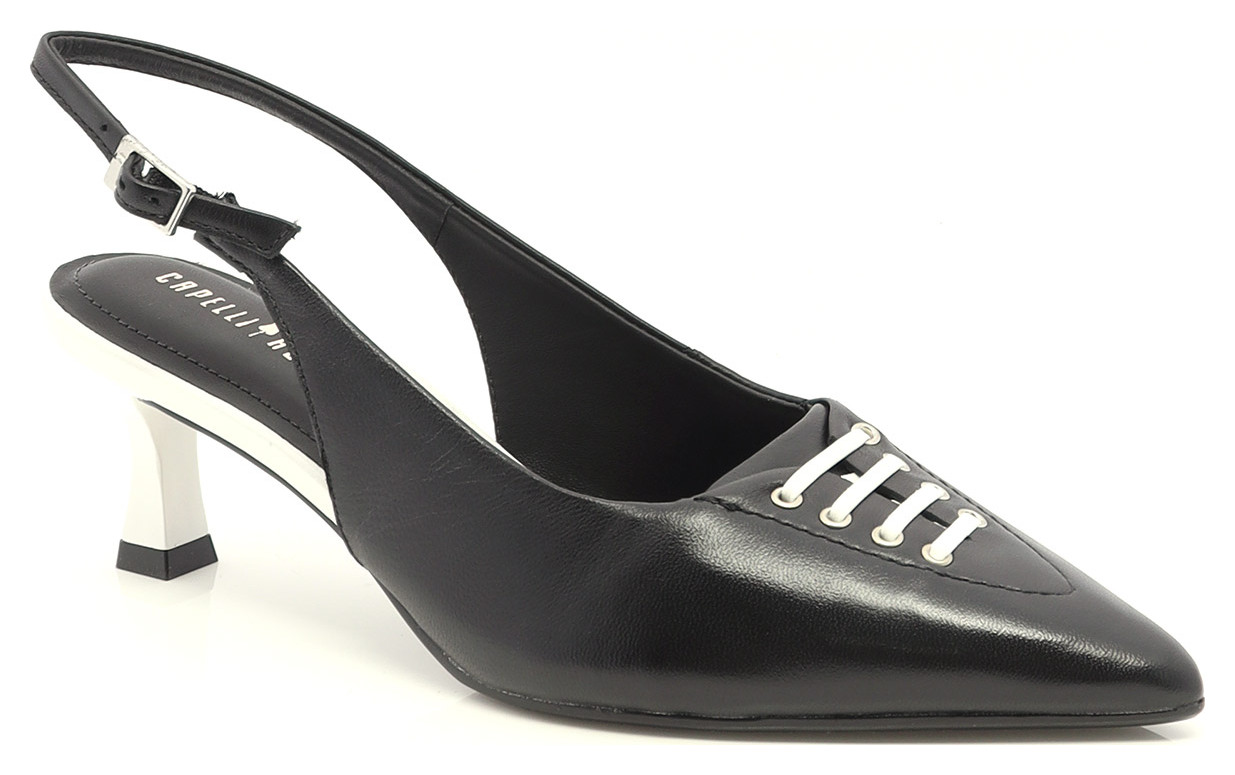 ESCARPIN TALON OUVERT À TALON DE 7 CM-90373