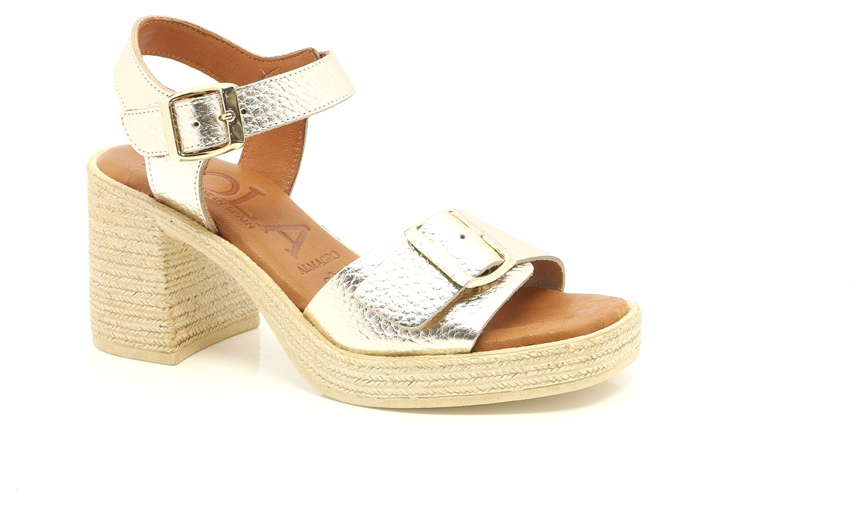 SANDALE SUR TALON BLOC-90806