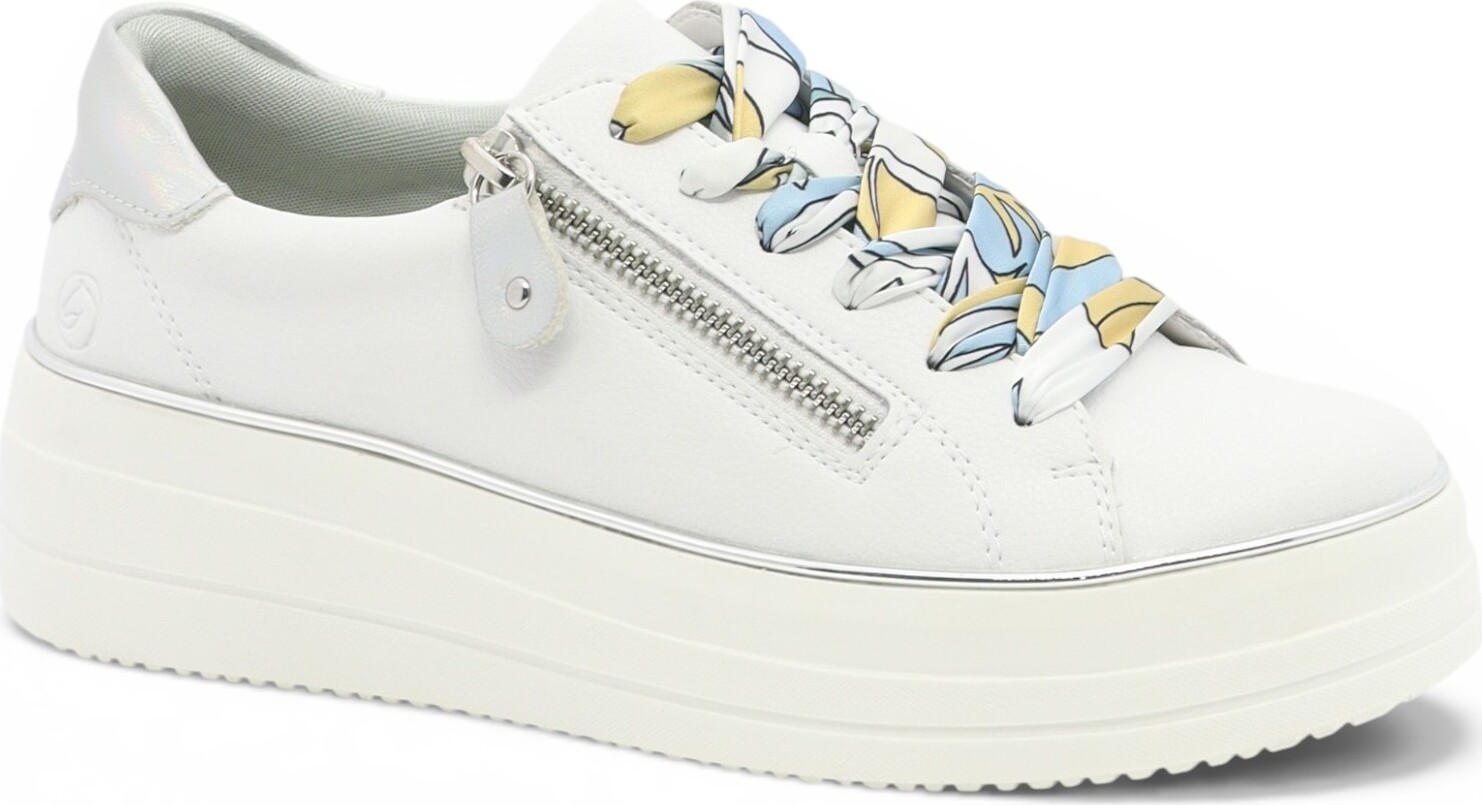 SOULIER SPORT LACÉ À SEMELLE ÉPAISSE-90907