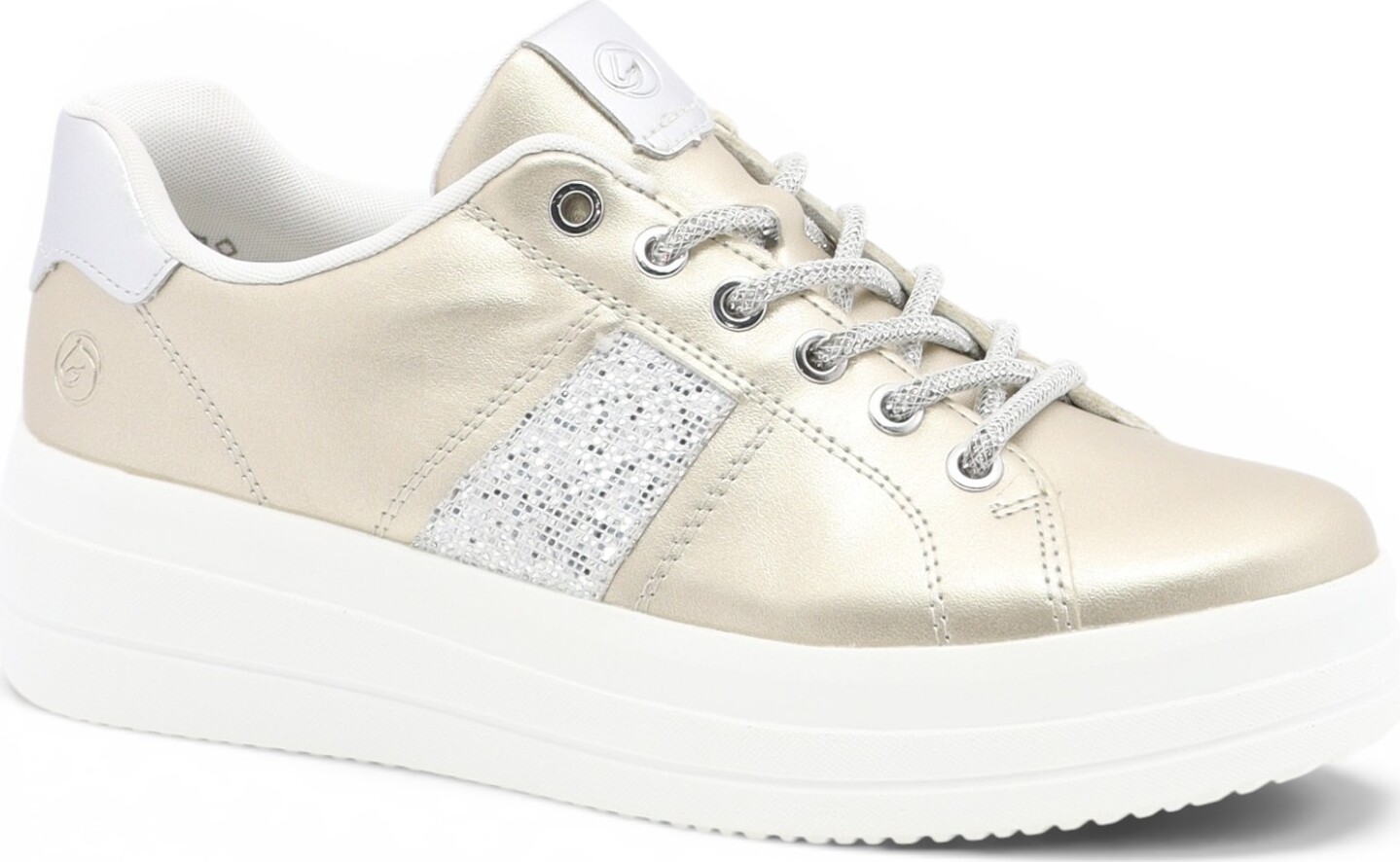 SOULIER SPORT LACÉ À SEMELLE ÉPAISSE-90909