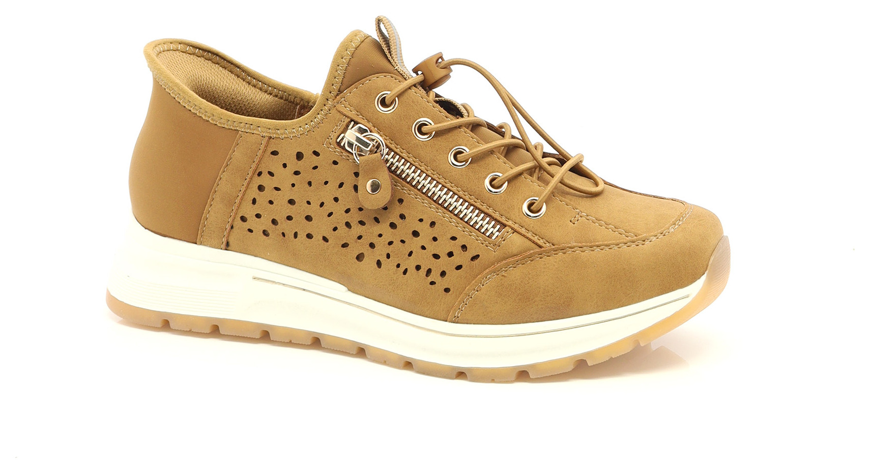 SOULIER LACÉ EN CUIR VEGAN-91217