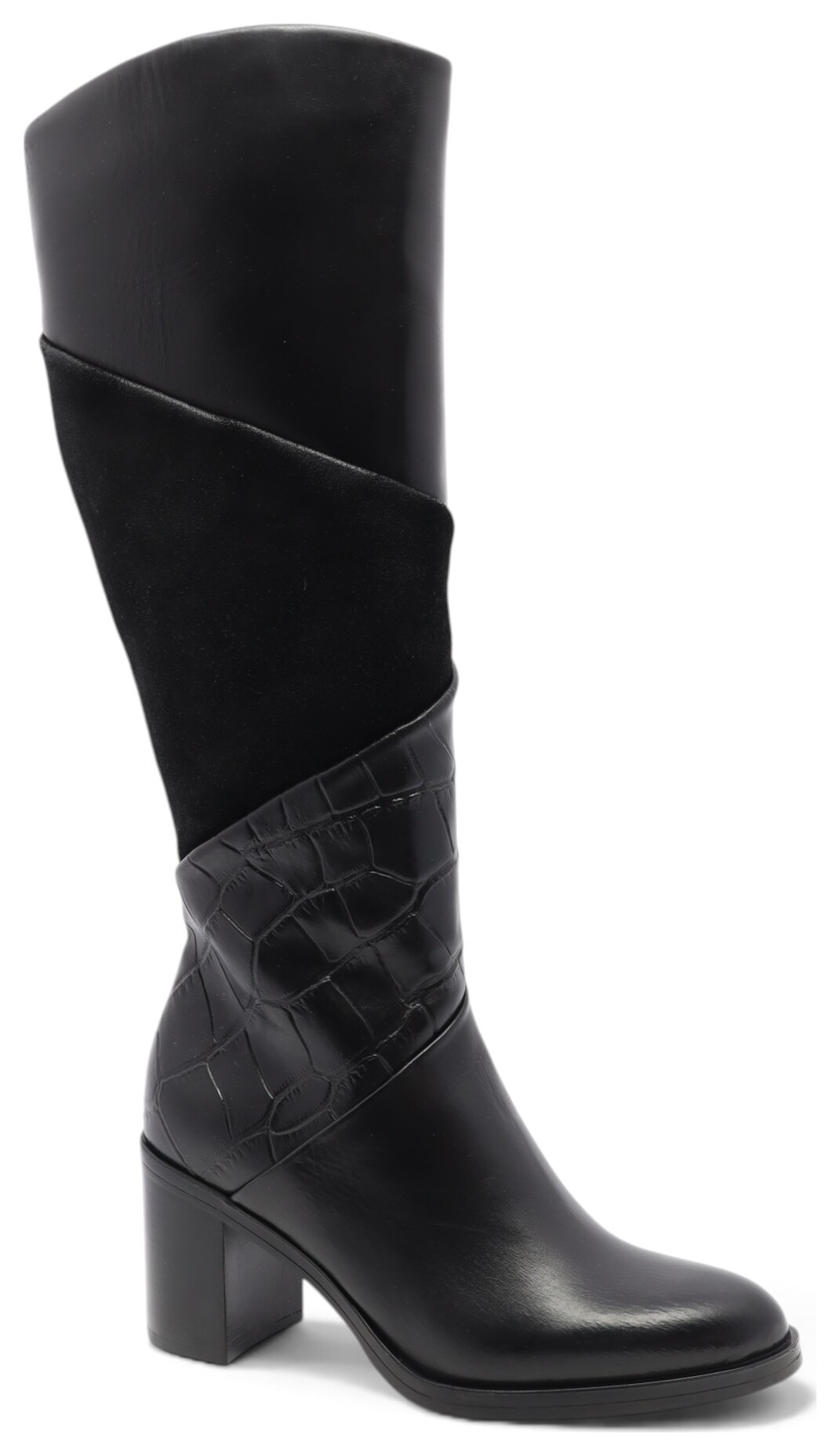 BOTTE LONGUE SUR TALON BLOC HAUT-92929