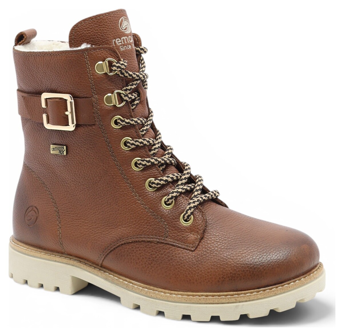 BOTTE LACÉE AVEC FERMOIR, DOUBLÉE LAINE,-93142