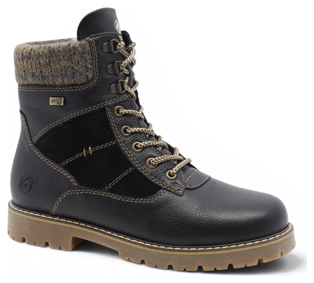 BOTTE LACÉE AVEC FERMOIR DOUBLÉE EN LAIN-93148