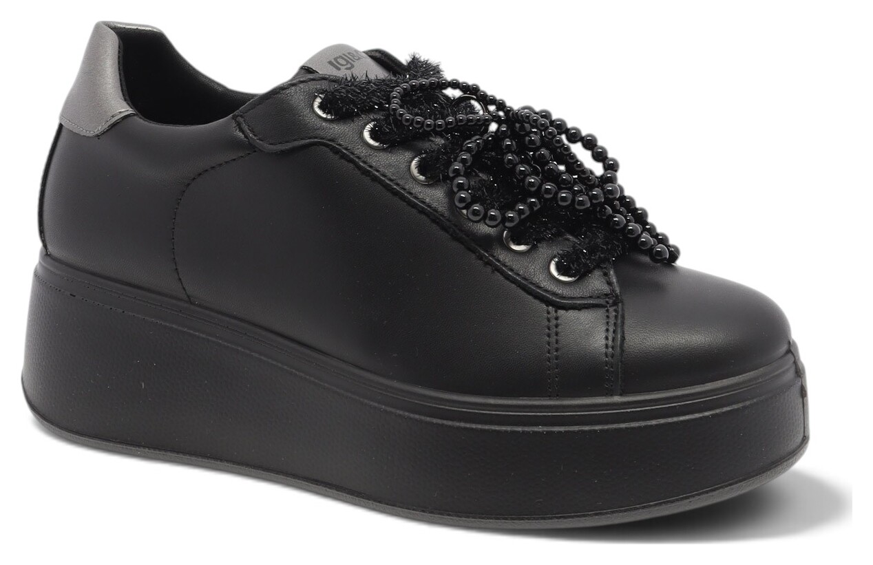 SOULIER LACÉ SUR SEMELLE ÉPAISSE-93628