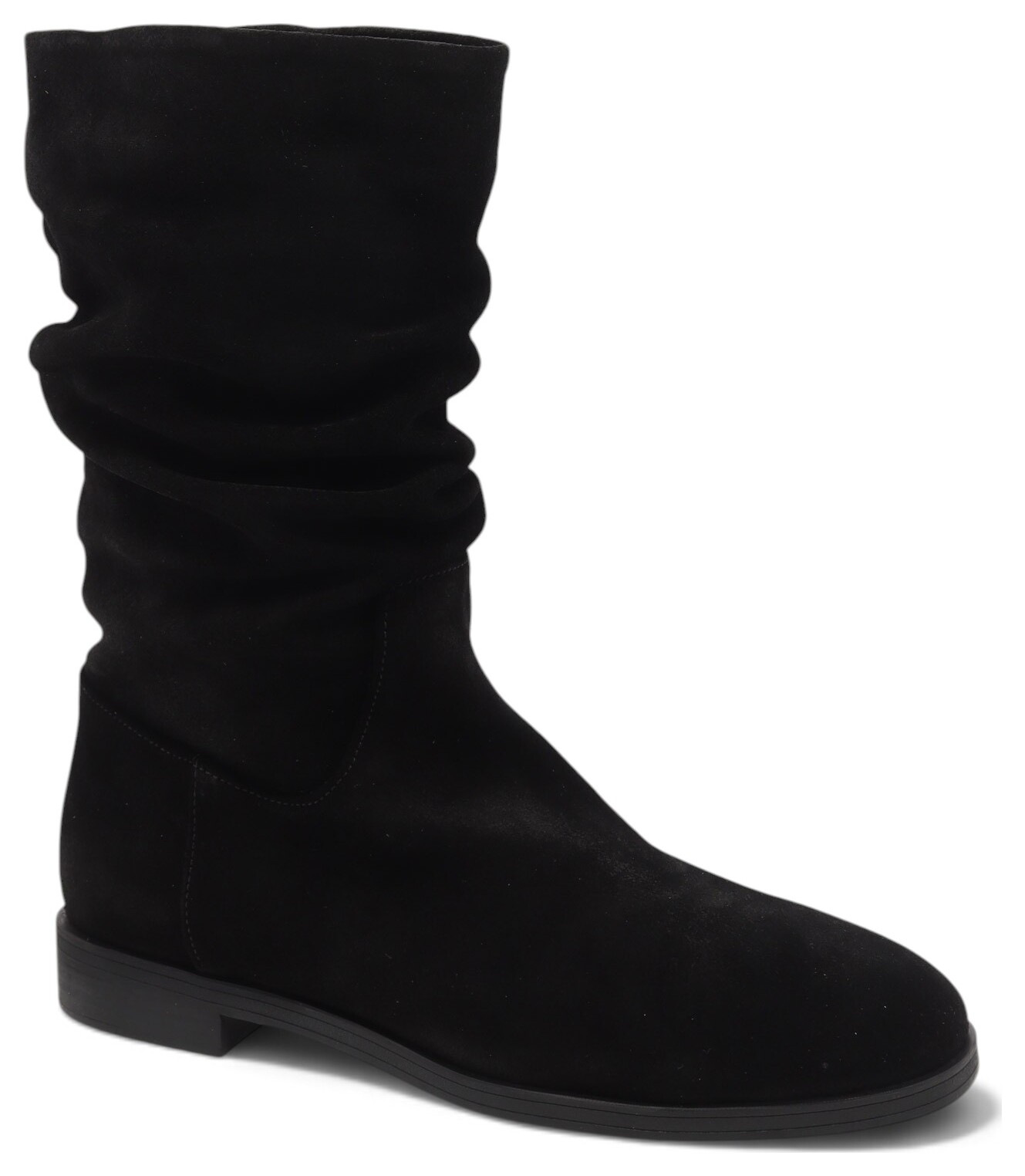 BOTTE MI-MOLLET SUR SEMELLE PLATE-93830